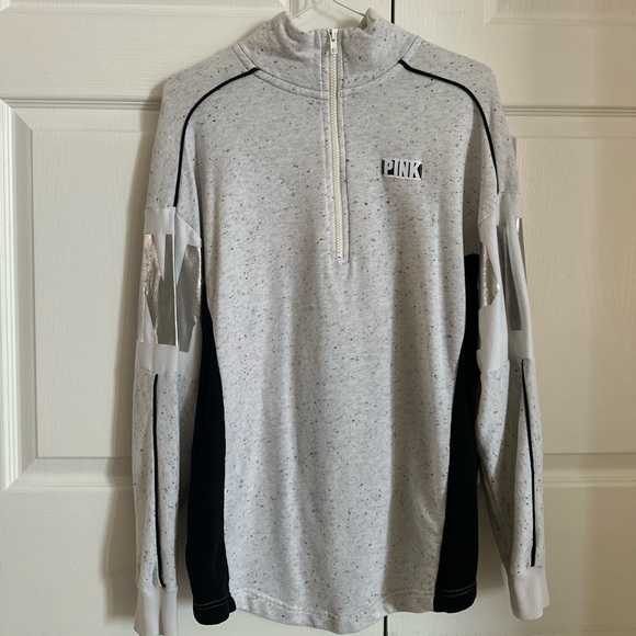 PINK by Victoria Secret Half-Zip Fleece - Picture 4 of 6